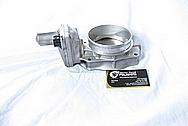 Ford Mustang Aluminum Throttle Body BEFORE Chrome-Like Metal Polishing and Buffing Services