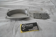 Aluminum Throttle Body BEFORE Chrome-Like Metal Polishing - Aluminum Polishing