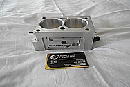 Aluminum Throttle Body BEFORE Chrome-Like Metal Polishing - Aluminum Polishing