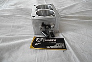 Aluminum Throttle Body BEFORE Chrome-Like Metal Polishing - Aluminum Polishing