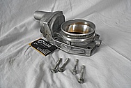 Chevy LS3 Throttle Body BEFORE Chrome-Like Metal Polishing - Aluminum Polishing