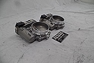 2015 Dodge Viper Aluminum Throttle Body BEFORE Chrome-Like Metal Polishing - Aluminum Polishing Services