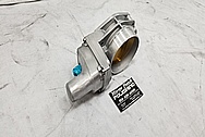 GM LS Aluminum Throttle Body BEFORE Chrome-Like Metal Polishing - Aluminum Polishing Services 