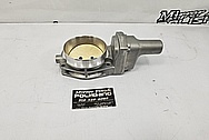 GM LS Aluminum Throttle Body BEFORE Chrome-Like Metal Polishing - Aluminum Polishing Services