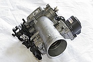 Toyota Supra 2JZ-GTE Aluminum Throttle Body BEFORE Chrome-Like Metal Polishing and Buffing Services