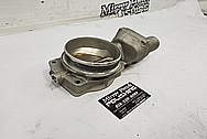 Aluminum Throttle Body BEFORE Chrome-Like Metal Polishing - Aluminum Polishing - Throttle Body Polishing 