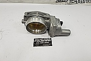 Aluminum LS Throttle Body BEFORE Chrome-Like Metal Polishing - Aluminum Polishing - Throttle Body Polishing