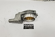 Aluminum LS Throttle Body BEFORE Chrome-Like Metal Polishing - Aluminum Polishing - Throttle Body Polishing