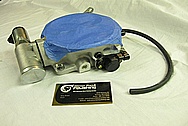 Chevrolet ZL-1 V8 Aluminum Throttle Body BEFORE Chrome-Like Metal Polishing and Buffing Services