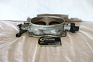 Dodge Viper V10 Aluminum Throttle Body BEFORE Chrome-Like Metal Polishing and Buffing Services