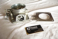 Ford Mustang Aluminum Throttle Body & EGR Delete Adapter BEFORE Chrome-Like Metal Polishing and Buffing Services