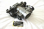 Toyota Supra 2JZ-GTE Turbo 3.0L Engine Aluminum Throttle Body BEFORE Chrome-Like Metal Polishing and Buffing Services