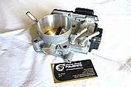 Aluminum Throttle Body BEFORE Chrome-Like Metal Polishing and Buffing Services