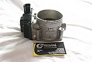 Nissan 350Z Aluminum Throttle Body BEFORE Chrome-Like Metal Polishing and Buffing Services