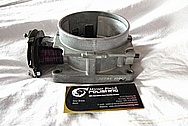 GM Aluminum Throttle Body BEFORE Chrome-Like Metal Polishing and Buffing Services
