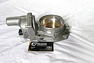 2011 Chevy Camaro Aluminum Throttle Body BEFORE Chrome-Like Metal Polishing and Buffing Services