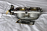 Ford Mustang Cobra Aluminum Throttle Body BEFORE Chrome-Like Metal Polishing and Buffing Services / Restoration Services