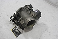 Toyota Supra 2JZ-GTE Aluminum Throttle Body BEFORE Chrome-Like Metal Polishing and Buffing Services / Restoration Services