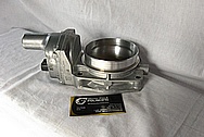 Aluminum Throttle Body BEFORE Chrome-Like Metal Polishing and Buffing Services / Restoration Services