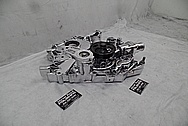 1973 Dodge Duster 6.4L Hemi Aluminum Timing Cover AFTER Chrome-Like Metal Polishing and Buffing Services - Aluminum Polishing 