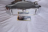 Mopar Small Block Aluminum Timing Cover AFTER Chrome-Like Metal Polishing and Buffing Services