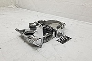 Aluminum V8 Engine Timing Cover AFTER Chrome-Like Metal Polishing and Buffing Services - Aluminum Polishing