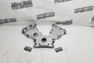 Ford Mustang Aluminum Timing Cover AFTER Chrome-Like Metal Polishing - Aluminum Polishing - Timing Cover Polishing Services