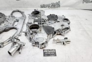 Aluminum Timing Covers AFTER Chrome-Like Metal Polishing - Aluminum Polishing - Timing Cover Polishing Services