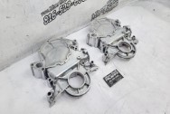 Aluminum Timing Covers AFTER Chrome-Like Metal Polishing - Aluminum Polishing - Timing Cover Polishing Services