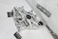 2005 Dodge Viper Aluminum Timing Cover AFTER Chrome-Like Metal Polishing and Buffing Services / Restoration Services - Timing Cover Polishing