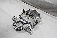 Aluminum Timing Cover AFTER Chrome-Like Metal Polishing and Buffing Services / Restoration Services 