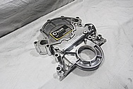 Aluminum Timing Cover AFTER Chrome-Like Metal Polishing and Buffing Services / Restoration Services 