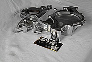 Aluminum V8 Engine Timing Cover AFTER Chrome-Like Metal Polishing and Buffing Services / Restoration Services