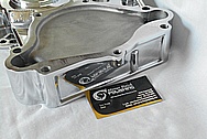 Aluminum V8 Engine Timing Cover AFTER Chrome-Like Metal Polishing and Buffing Services / Restoration Services 