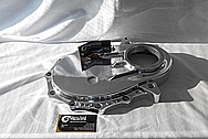 Aluminum V8 Engine Timing Cover AFTER Chrome-Like Metal Polishing and Buffing Services / Restoration Services 