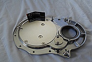 Aluminum Timing Cover AFTER Chrome-Like Metal Polishing and Buffing Services / Restoration Services