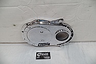 Aluminum Timing Cover AFTER Chrome-Like Metal Polishing and Buffing Services / Restoration Services