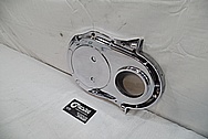 Aluminum Timing Cover AFTER Chrome-Like Metal Polishing and Buffing Services / Restoration Services