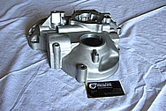 Mazda RX7 Aluminum Timing Cover BEFORE Chrome-Like Metal Polishing and Buffing Services