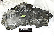 Nissan 350Z Aluminum Engine Timing Cover BEFORE Chrome-Like Metal Polishing and Buffing Services