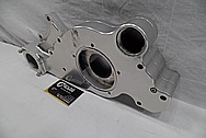 Aluminum V8 Engine Timing Cover AFTER Chrome-Like Metal Polishing and Buffing Services / Restoration Services 