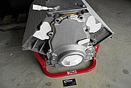 Aluminum Timing Cover BEFORE Chrome-Like Metal Polishing and Buffing Services / Restoration Services 