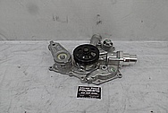 1973 Dodge Duster 6.4L Hemi Aluminum Timing Cover and Water Pump BEFORE Chrome-Like Metal Polishing and Buffing Services - Aluminum Polishing