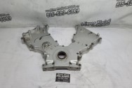 Ford Mustang Aluminum Timing Cover BEFORE Chrome-Like Metal Polishing - Aluminum Polishing - Timing Cover Polishing Services