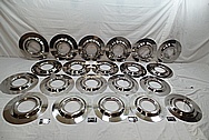 Titanium Electrodes for Manufactur Processing AFTER Chrome-Like Metal Polishing and Buffing Services / Restoration Services