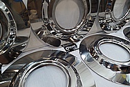 Titanium Electrodes for Manufactur Processing AFTER Chrome-Like Metal Polishing and Buffing Services / Restoration Services