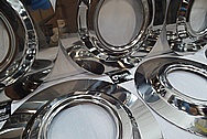 Titanium Electrodes for Manufactur Processing AFTER Chrome-Like Metal Polishing and Buffing Services / Restoration Services