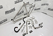 Titanium Bicycle Frame, Titanium Bicycle Parts and Aluminum Bicycle Parts AFTER Chrome-Like Metal Polishing and Buffing Services / Restoration Services - Titanium Polishing - Aluminum Polishing - Bicycle Polishing