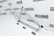 Deans Titanium Bicycle Frame AFTER Chrome-Like Metal Polishing | Aluminum Polishing | Titanium Polishing Services | Bicycle Polishing Service