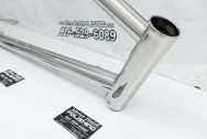 Deans Titanium Bicycle Frame AFTER Chrome-Like Metal Polishing | Aluminum Polishing | Titanium Polishing Services | Bicycle Polishing Service